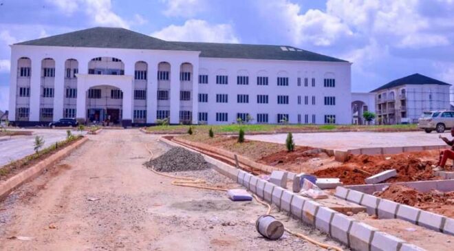 The new Abia Government house: Abia PDP playing the ostrich